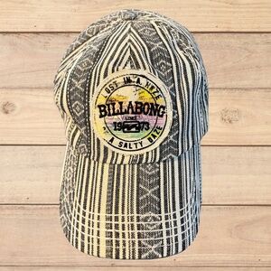 Billabong Pattern Baseball Hat Cap